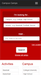 Mobile Screenshot of campuscamps.com